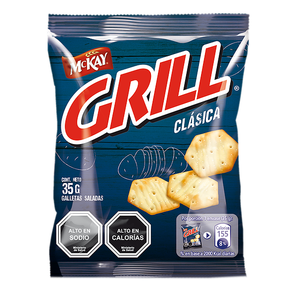GALLETA MACKAY GRILL CLASICA 35 GRS. 1