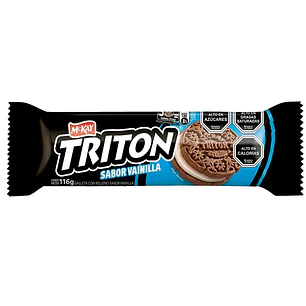 GALLETA MACKAY TRITON VAINILLA 116GRS.