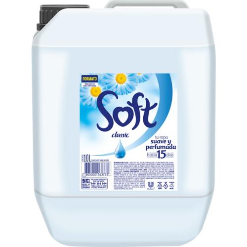 SUAVIZANTE SOFT CLASSIC 10 LITROS 1