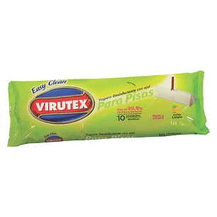 TRAPERO HUMEDO VIRUTEX DESINFECTANTE 10 UND. CREATIVA ( CA )