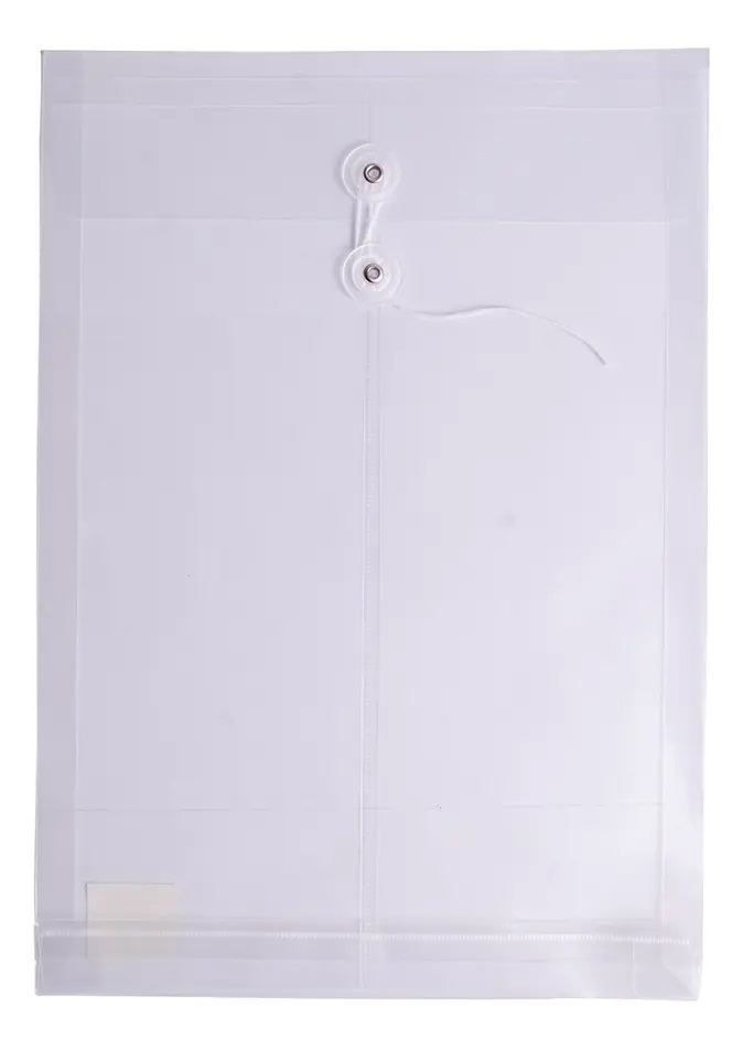 SOBRE PORTA DOCUMENTOS CON AMARRA TRANSPARENTE  1