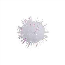 POMPONES ADIX GLITTER BLANCO 25 Unid. (A708016) 1