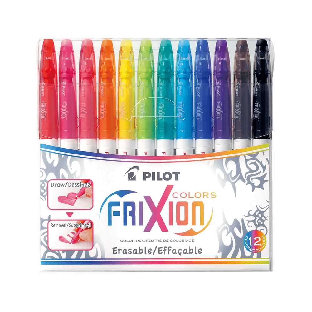 SET MARCADORES FRIXION 12 COLORES PILOT 1