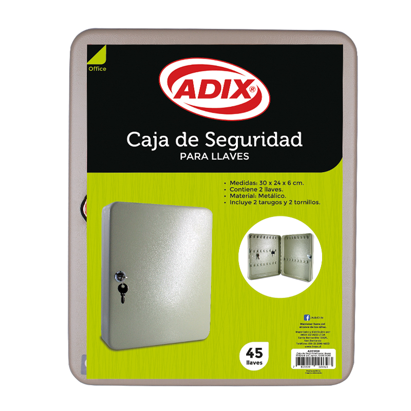 CAJA DE SEGURIDAD ADIX PARA 45 LLAVES 1