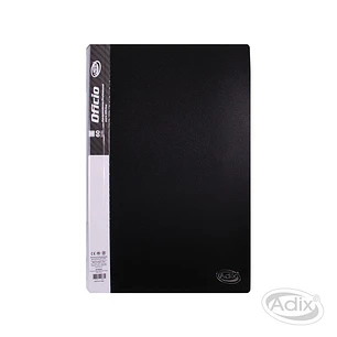 CARPETA ADIX OFICIO 60 FUNDAS NEGRA ( CM )