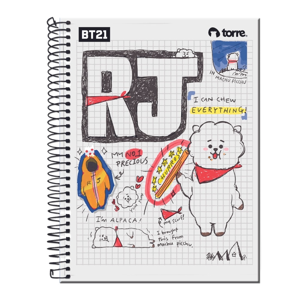 CUADERNO TORRE TOP DT21 7MM 150HJS 1