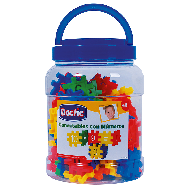 JUEGO CONECTABLE CON NUMEROS DACTIC 85 UNDS. 1