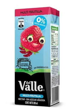 JUGO ANDIFRUT FRUTILLA  0% AZUCAR AÑADIDA 200ML 1