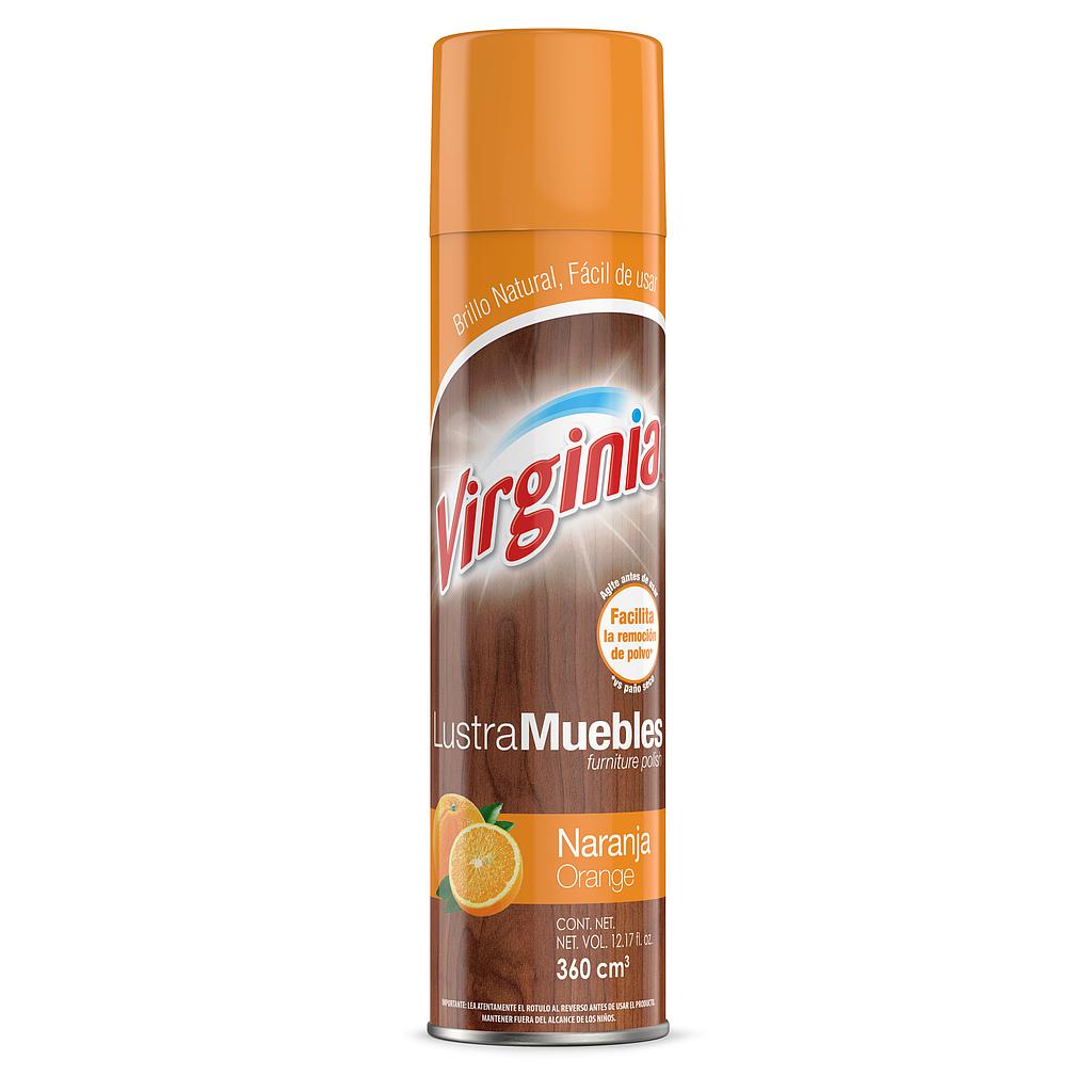 LUSTRAMUEBLES VIRGINIA AEROSOL 360 cc NARANJA  1