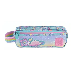 ESTUCHE ESCOLAR TORRE TOKIO UNICORN WAVES 2 CIERRE