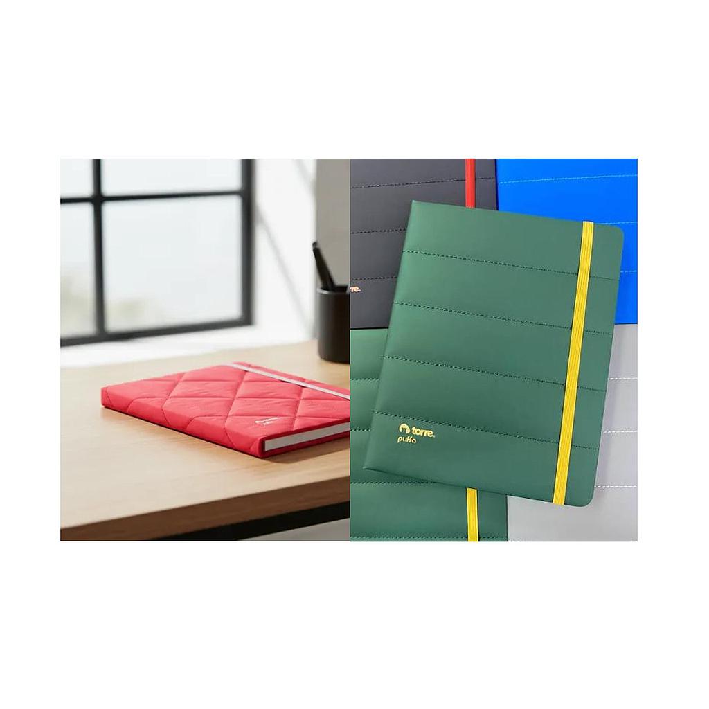 CUADERNO TORRE TOP 7mm 120 Hjs PUFFA FEM 1