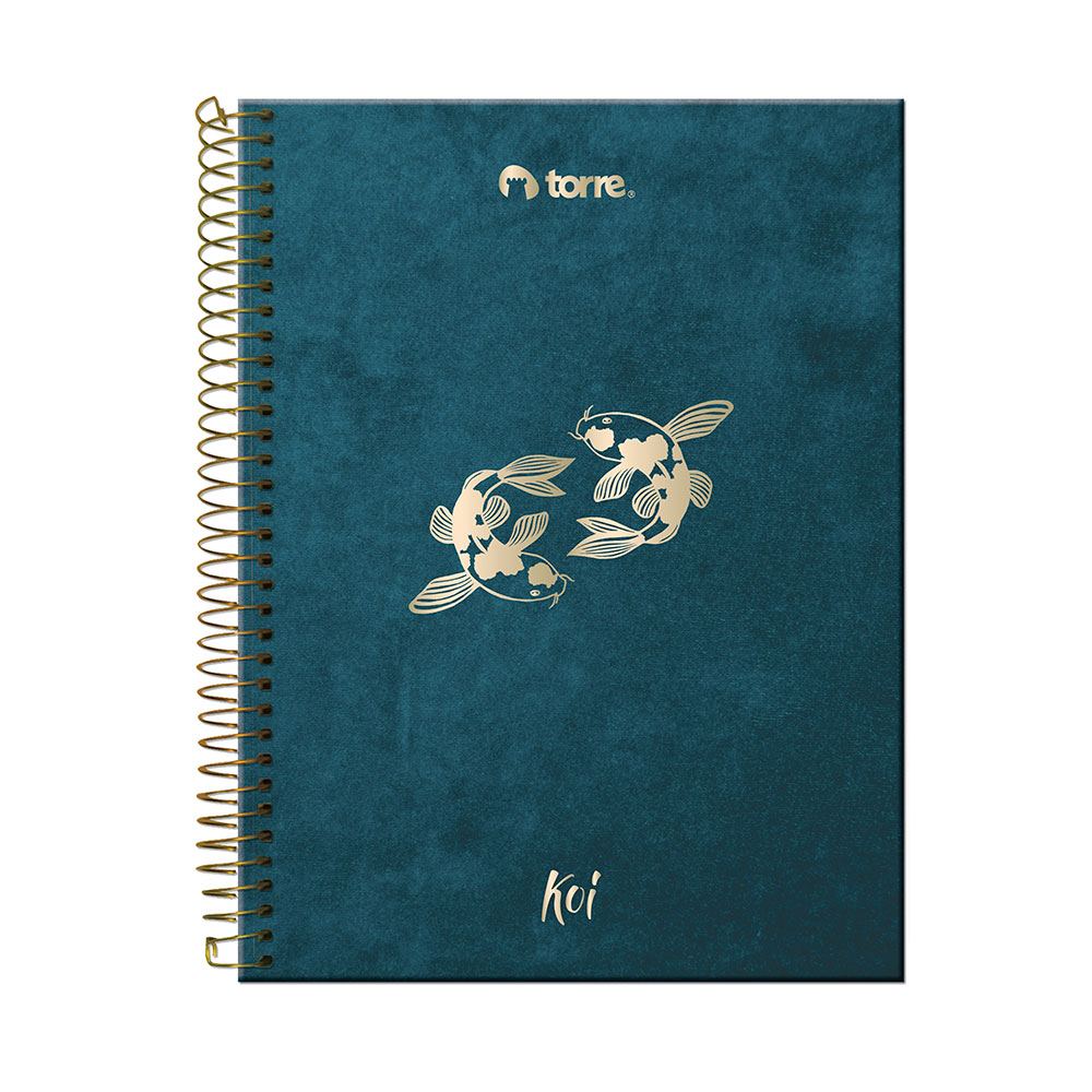 CUADERNO TORRE BOOK 7mm 120 Hjs 1/2 VELVET  1