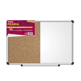 PIZARRA ACRILICA TORRE MAG/CORCHO 75 X 120CM