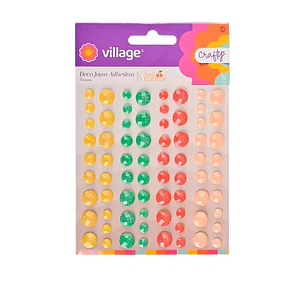 DECO JOYAS ADHESIVAS DIS 3 VILLAGE
