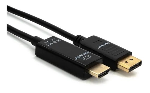 CABLE DISPLAYPORT A HDMI 4K TECMASTER 1.8 MTS  1