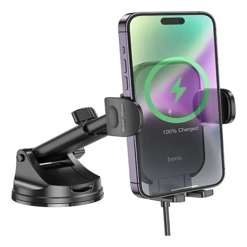 SOPORTE PARA TELEFONO AIWA + CARGA INALAMBRICA 15W AW-H300W 1