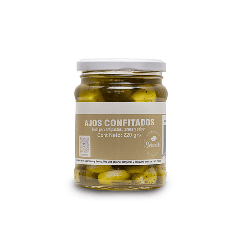 AJOS CONFITADOS (220 Gr)