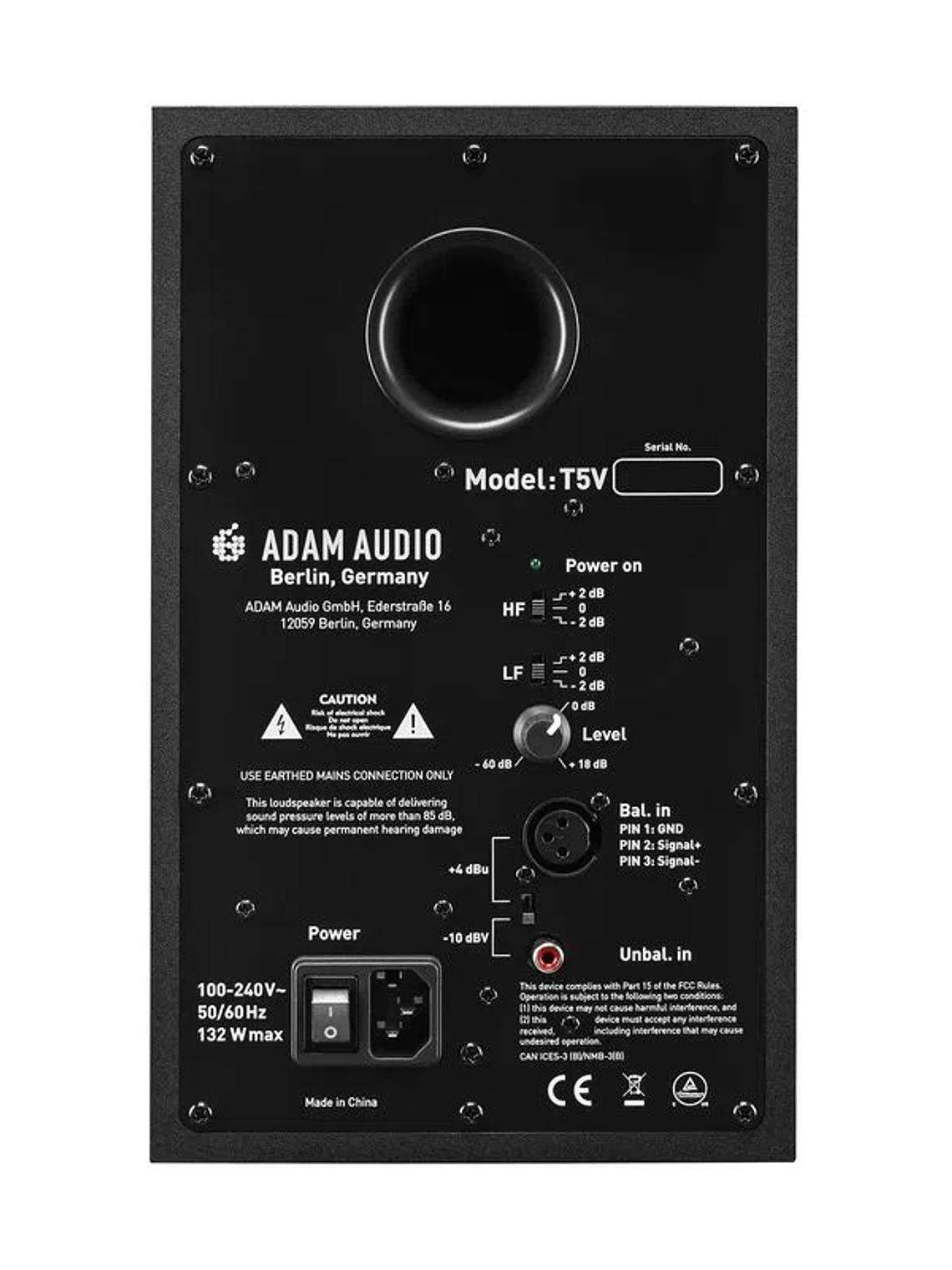 Monitor estudio activo ADAM Audio T5V 5