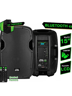 Parlante activo Elevate 115 Pro Bass