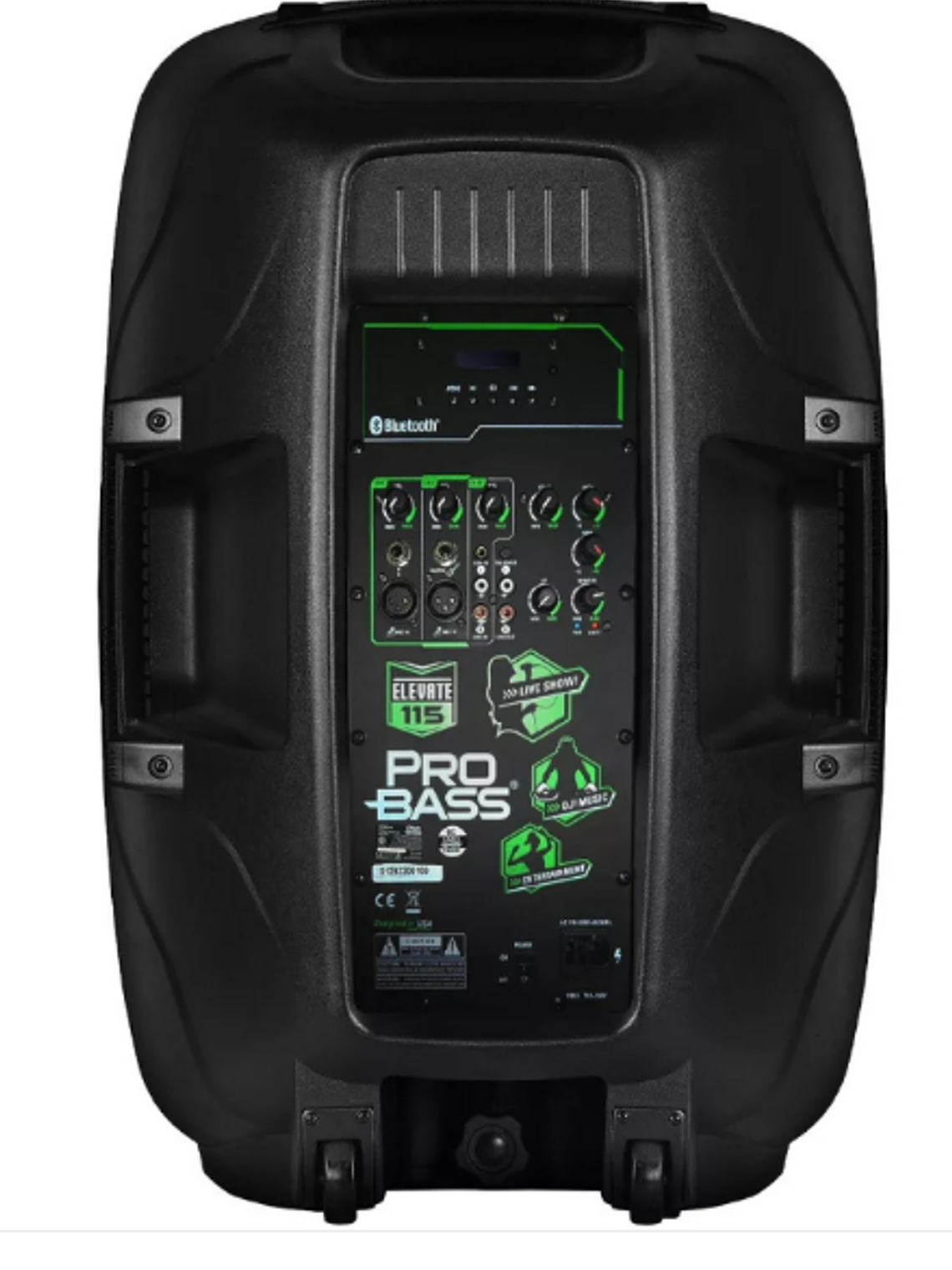 Parlante activo Elevate 115 Pro Bass 2
