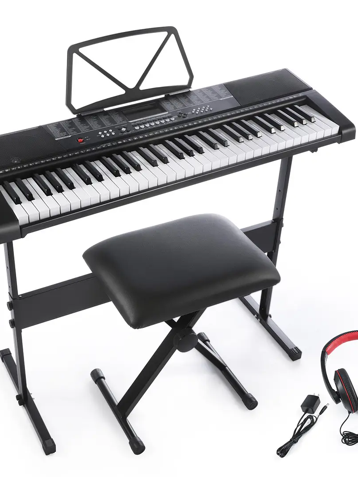 Teclado Full Pack Tonic 61 Teclas Mod. Ton-630  1