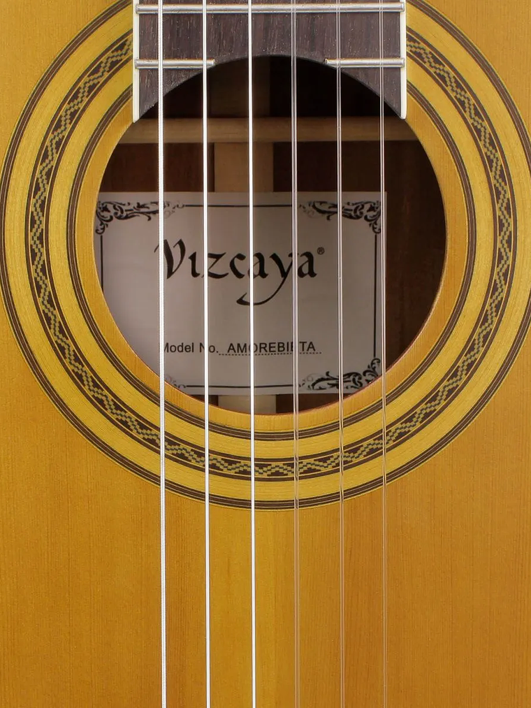 Guitarra Acústica Vizcaya Amorebieta Nylon 3