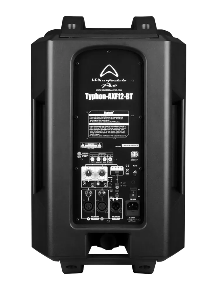 Caja Activa Con Bluetooth Wharfedale TYPHON-AXF12-BT - 12