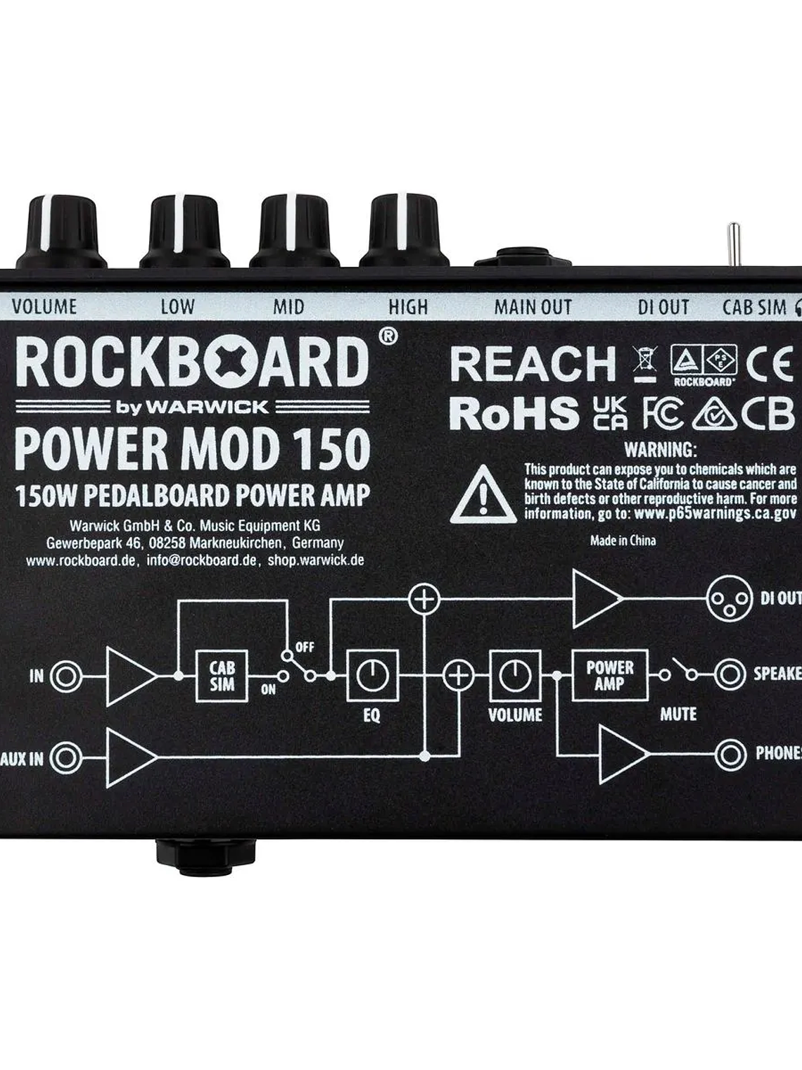 Fuente de poder Rockboard MOD 150 W 7