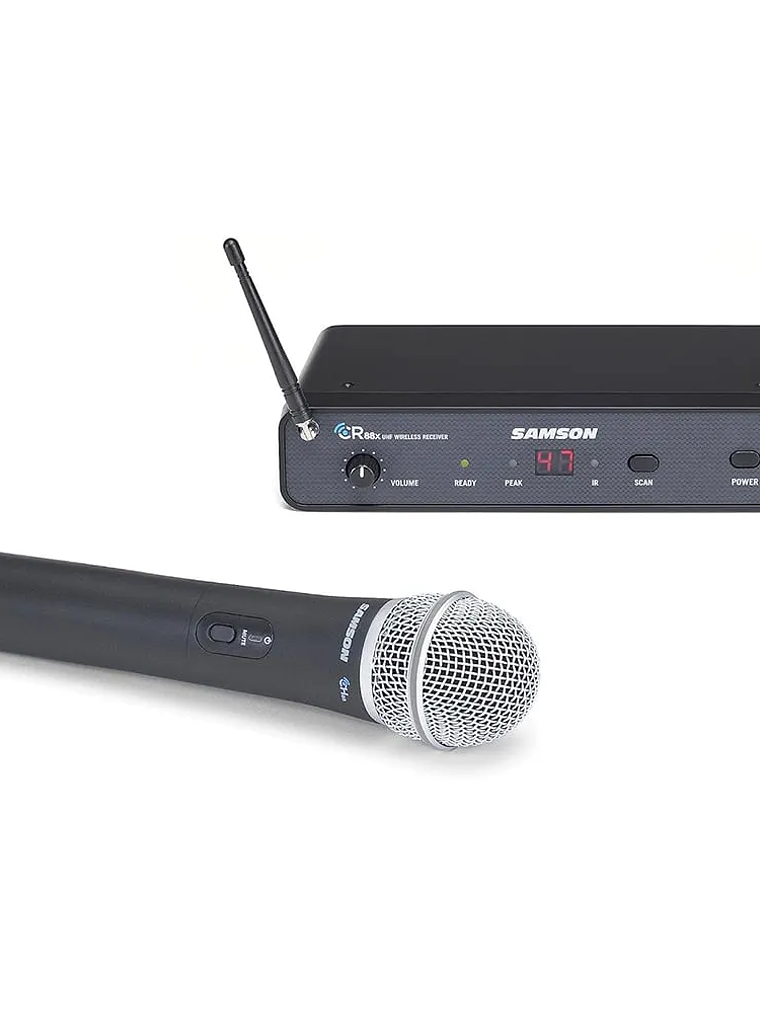 Micrófono Inalámbrico De Mano Samson Concert 88x Handheld 2