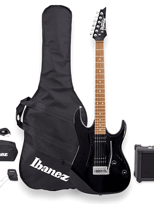 Pack de guitarra eléctrica Ibanez IJRX20U - Black