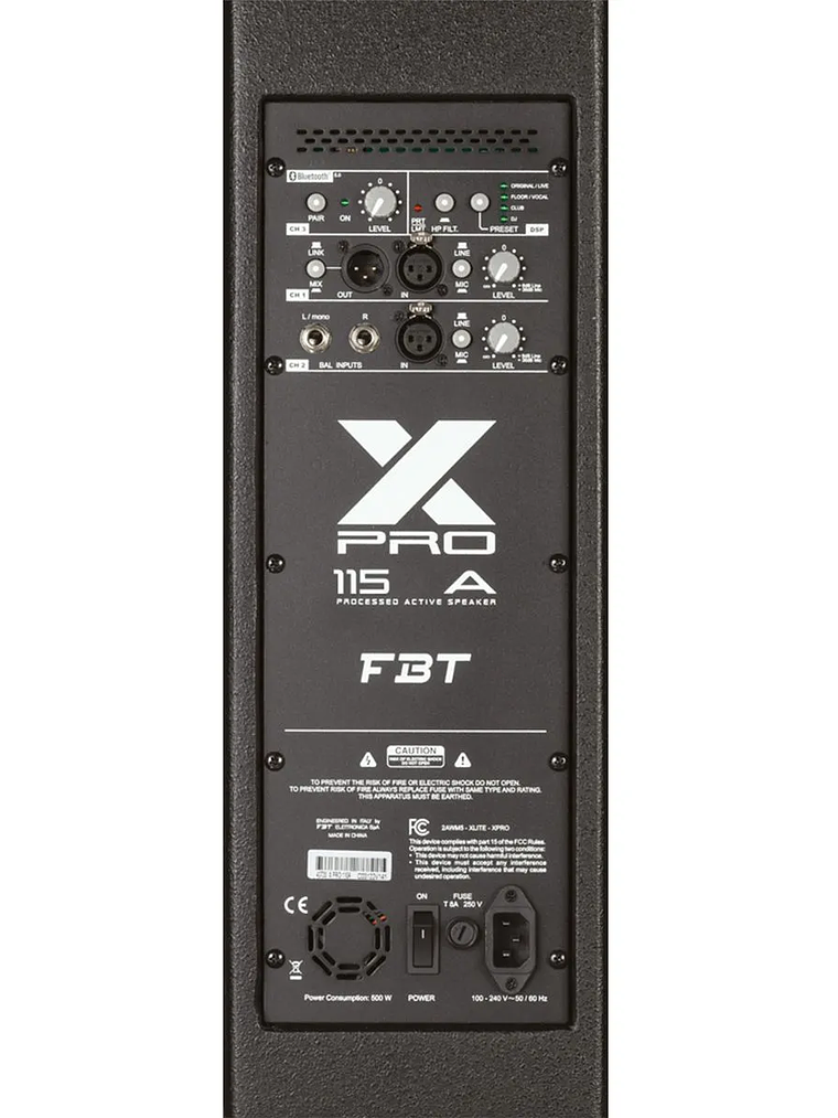 Parlante activo FBT X-PRO 115A de 15 pulgadas 3