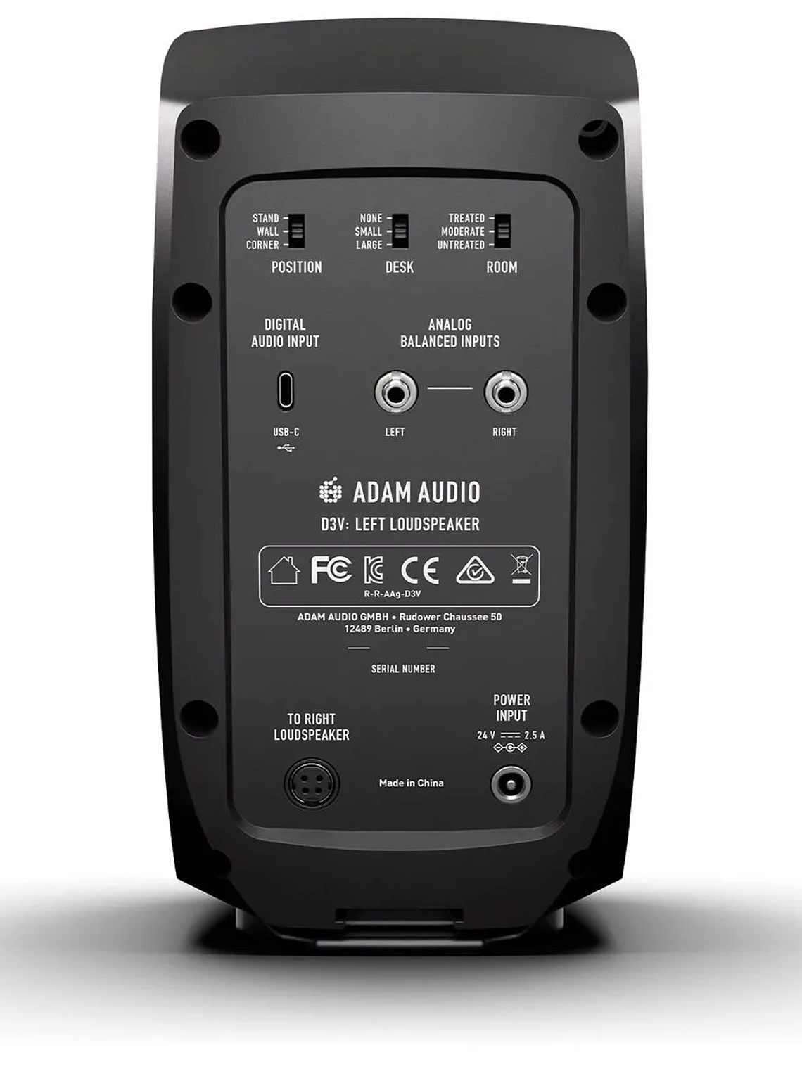 Monitores de escritorio Adam Audio D3V - Black 6