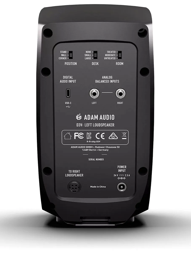 Monitores de escritorio Adam Audio D3V - Black 6