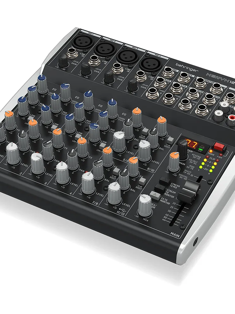 Mixer Análogo Con USB Behringer XENYX 1202SFX 3