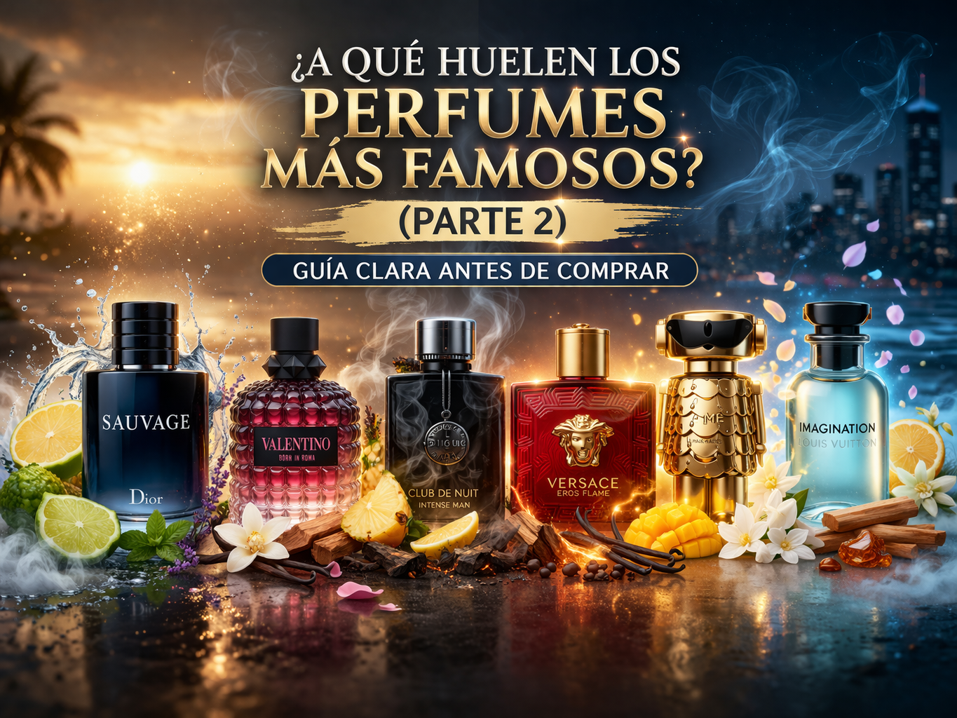 ¿A qué huelen los perfumes más famosos? (Parte 2)