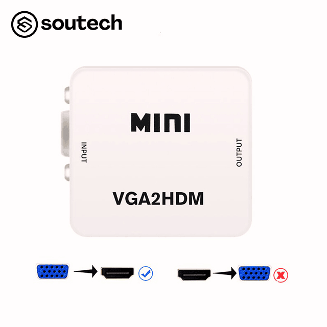 VGA A HDMI ADAPTADOR DE VIDEO