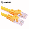 CABLE LAN RED INTERNET CAT6 / CAT6E 1O METROS 24 AWG COBRE CON ALUMINIO