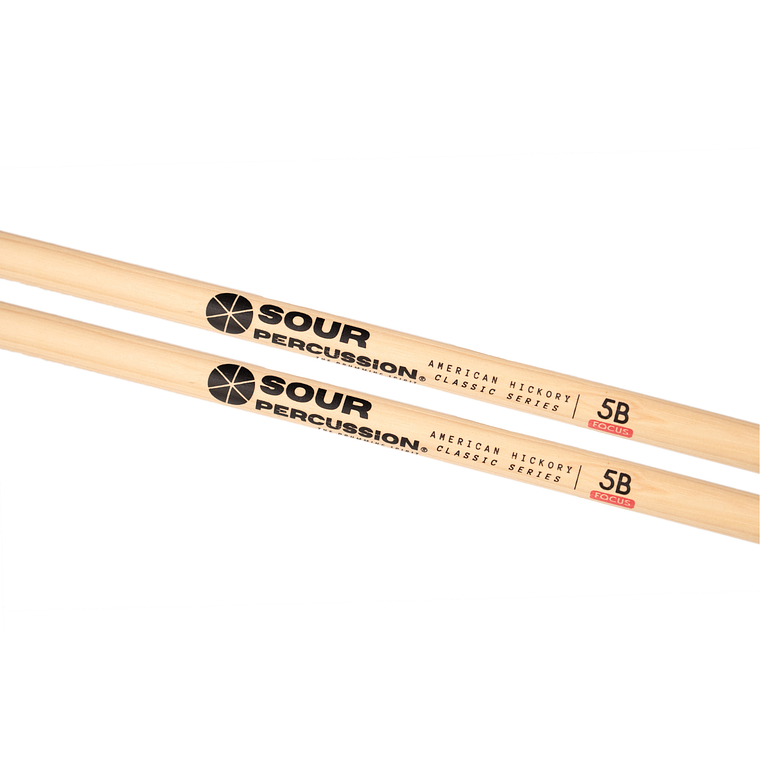 Baquetas Batería 5B Focus Hickory Sour Percussion 3