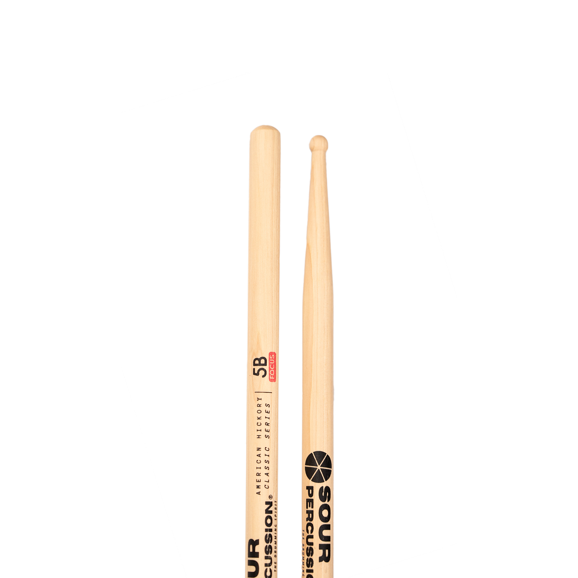 Baquetas Batería 5B Focus Hickory Sour Percussion 4