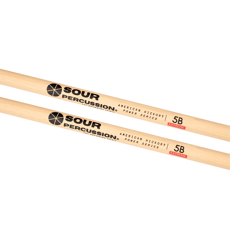 Baquetas Batería 5B Extreme Hickory Sour Percussion 4