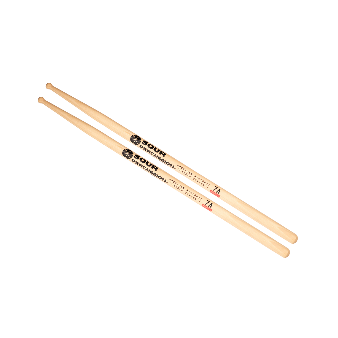 Baquetas Batería 7A Focus Hickory Sour Percussion 1