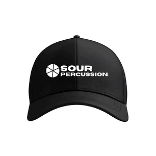 Gorro tipo Béisbol Sour Percussion Negro