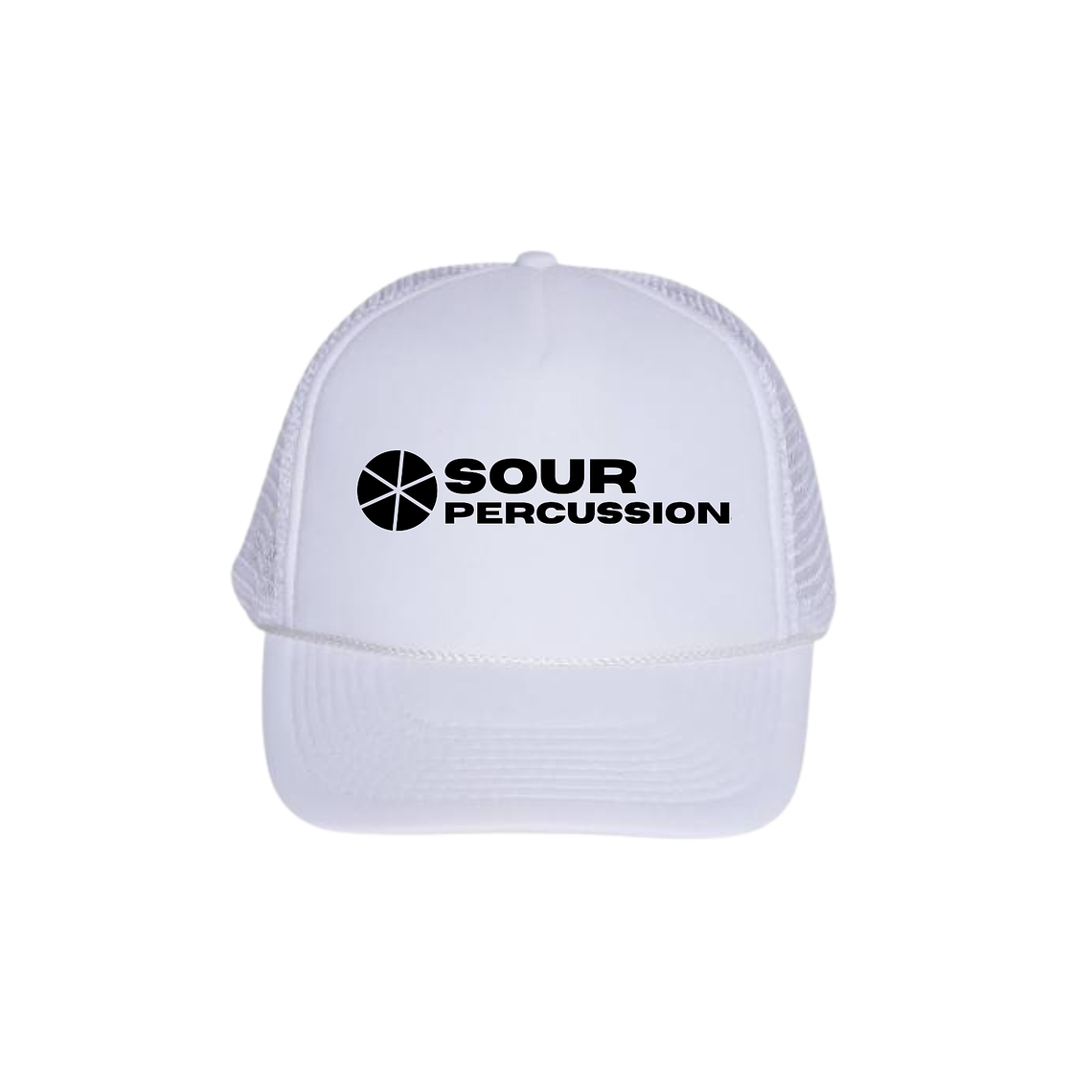 Gorro Trucker Sour Percussion Blanco 1