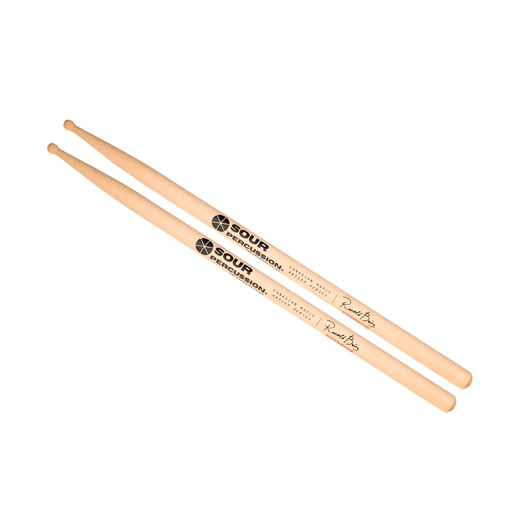 Baquetas Batería Artist Series Ronald Baez Maple Sour Percussion 1