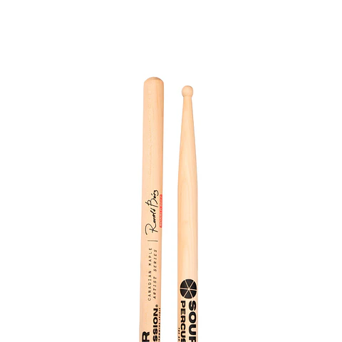 Baquetas Sour Percussion Ronald Báez Maple Punta Round Madera Artist Series