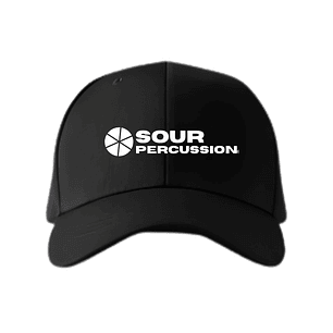 Gorro tipo Béisbol Negro Sour Percussion