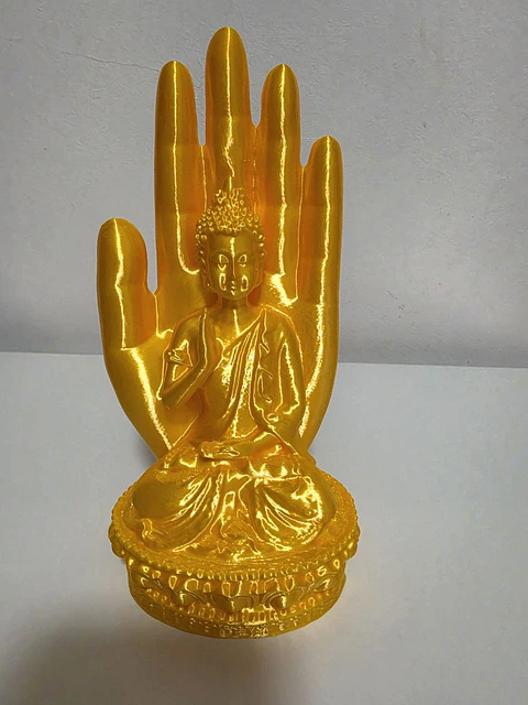 Mão de Buda com Buda
