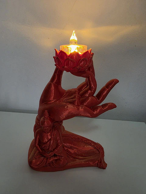 Mão com Buda