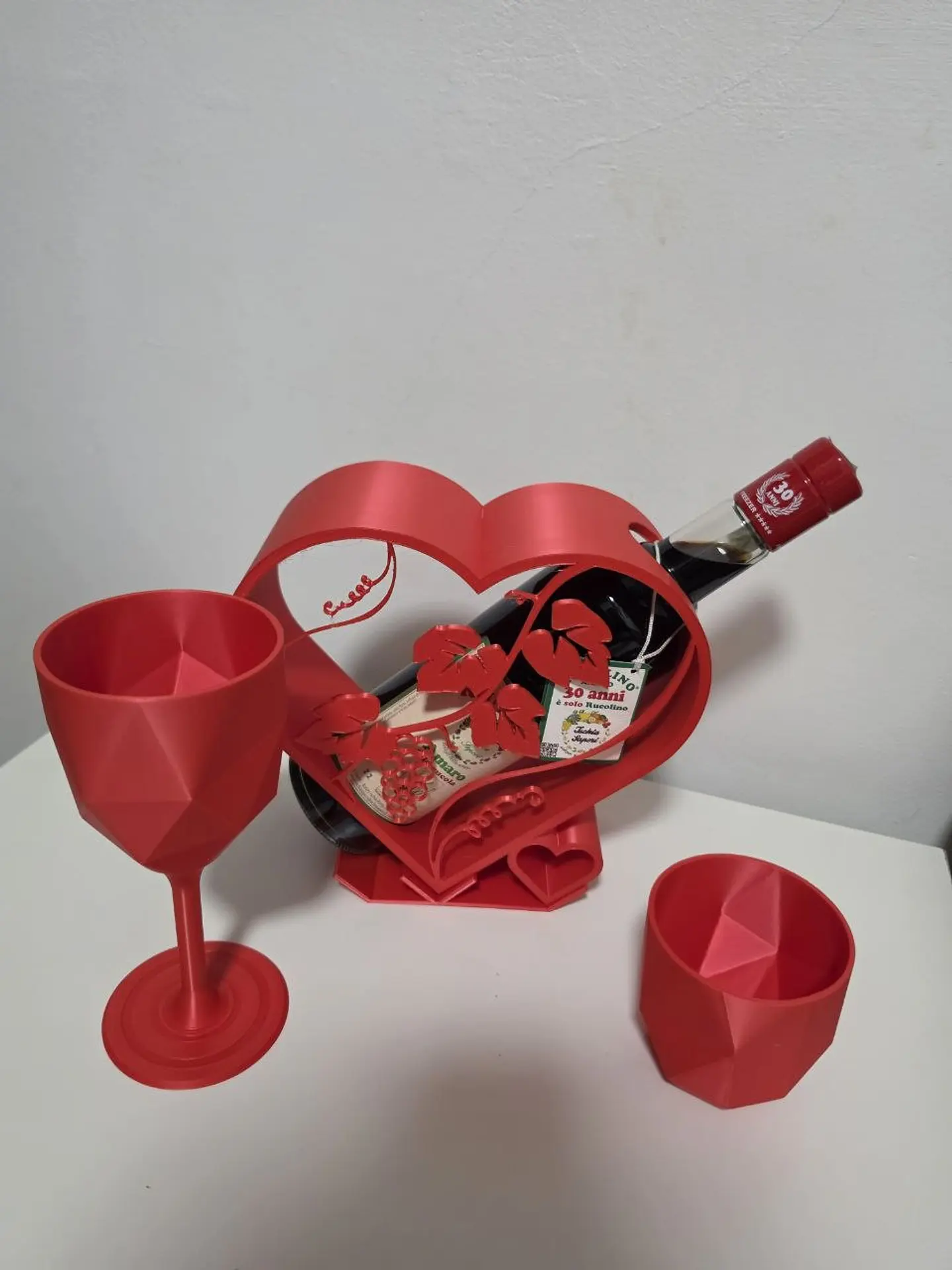 Kit Romântico em Formato de Coração 1