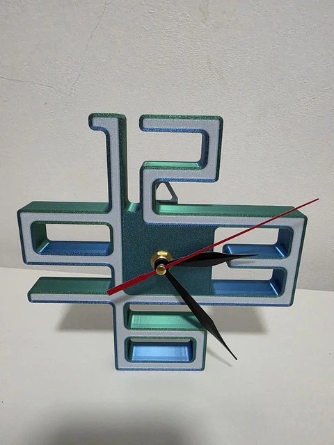Relógio de Parede Geométrico